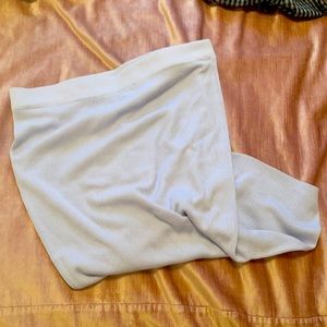 Naadam Cashmere Blue Pencil Skirt